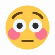 Image result for Puffed Up Flushed Face Emoji