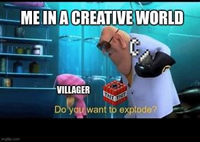 Image result for Minecraft Villager Memes