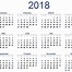 Image result for 2018 Calendar Printable PDF