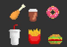 Image result for Pixel Food