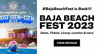 Image result for Baja Beach Fest