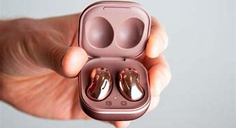 Image result for Samsung Rose Gold Earbuds