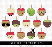 Image result for Halloween Caramel Apple Clip Art