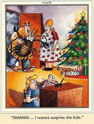 Image result for Funny Far Side Christmas Cartoons