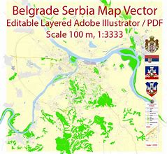 Image result for Belgrade Serbia Map
