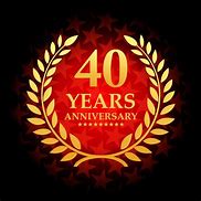 Image result for 40th Wedding Anniversary Clip Art