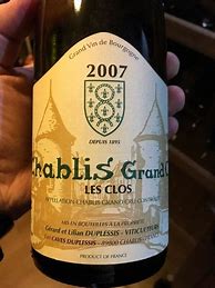 Image result for Caves Duplessis Chablis Fourchaume
