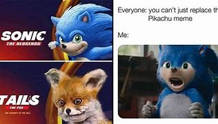 Image result for That Is Not Sonic Meme