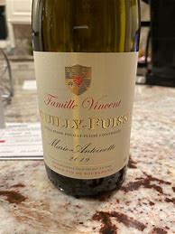 Image result for Jean Jacques Vincent Pouilly Fuisse Vieilles Vignes