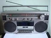 Image result for Old Philips Boombox TV