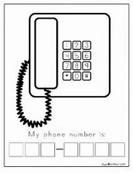 Image result for Phone Number Practice Worksheet
