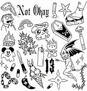 Image result for Dope Tattoo Flash Art