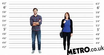 Image result for 55 and 5'6 Height Difference