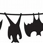 Image result for hang bats silhouettes clip arts