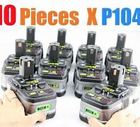 Image result for Ryobi 18V Lithium Battery