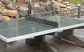 Image result for Concrete Table Tennis Table