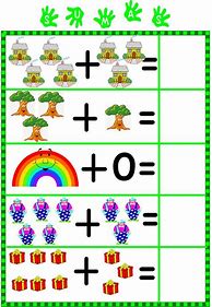 Image result for Sumas Para Kindergarten