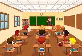 Image result for School Inside Cartoon