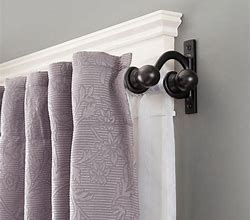 Image result for Decorative Curtain Rods