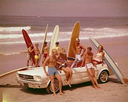 Image result for 1960s Surf Rock Style