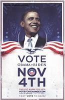 Image result for Barack Obama Campaign Poster
