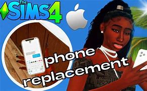 Image result for Functional iPhone 14 CC Sims 4