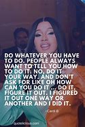 Image result for Cardi B Quotes On School