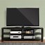 Image result for Black Glass TV Stand