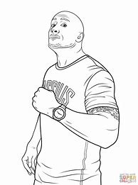 Image result for Dwayne Johnson Coloring Page