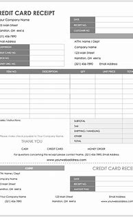 Image result for Payment Receipt Credit