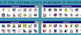 Image result for Old Windows 10 Icons