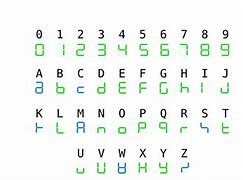 Image result for Seven Segment Display Alphabet