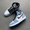 Image result for Baby Blue Shiny Jordan 1