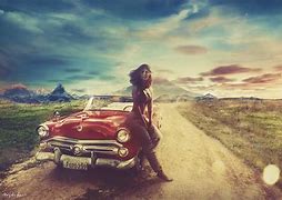 Image result for Girl with Car Wallpaper iPhone