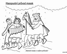 Image result for Masopust Omalovanky
