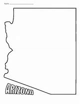 Image result for Arizona State Outline Printable with Cities