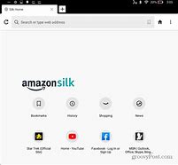 Image result for Silk Browser Home Button