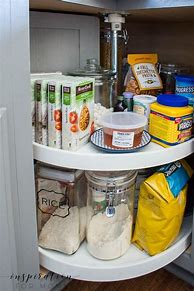 Image result for Organizing Lazy Susan Cabinet