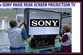 Image result for Sony 75 Rear Projection TV