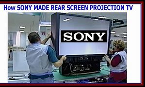 Image result for Progection Sony Rear TV