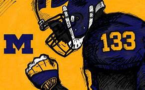 Image result for Michigan Football Fan Art