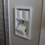 Image result for Tall Bathroom Wall Shelves