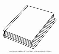 Image result for Blank Book Cover Clip Art