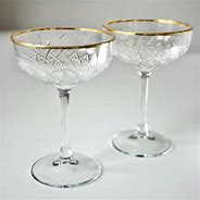 Image result for Vintage Style Champagne Glasses