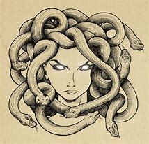 Image result for Medusa Drawing Reference