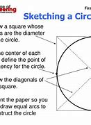 Image result for Orthographic Projection of Circle