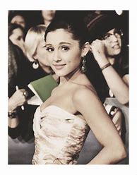Image result for Ariana Grande Grey Dress