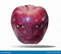 Image result for Half Apple Face Look