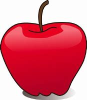 Image result for Red Apple Cartoon Picture