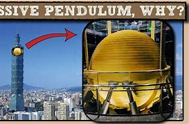 Image result for Workings of the Pendulum in Taipei 101 and Burj Khalifa